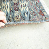 Tribal Rug 145×70cm 手織りトライバルラグ トルクメン