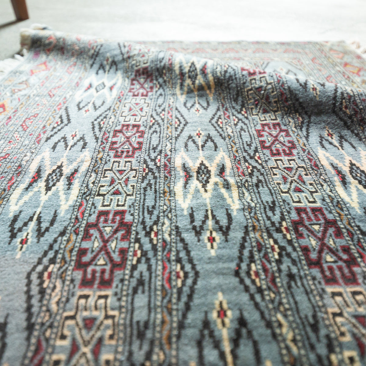 ヴィンテージラグ　トライバルラグ　オールドトルクメン Tribal Rug 145×70cm 手織りトライバルラグ トルクメン | G.E.M ONLINE
