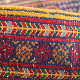 トライバル ラグ 70×60cm イラン手織り 一点物