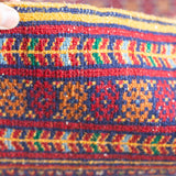 トライバル ラグ 64×60cm イラン手織り 一点物