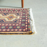 Tribal Rug 70×60cm 手織りトライバルラグ トルクメン