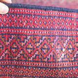 トライバル ラグ 85×63cm イラン手織り 一点物