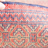 トライバル ラグ 82×62cm イラン手織り 一点物