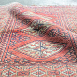 Tribal Rug 82×62cm 手織りトライバルラグ トルクメン