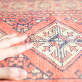 Tribal Rug 82×62cm 手織りトライバルラグ トルクメン