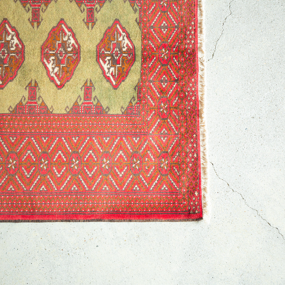 Tribal Rug 145×100cm 手織りトライバルラグ トルクメン | G.E.M