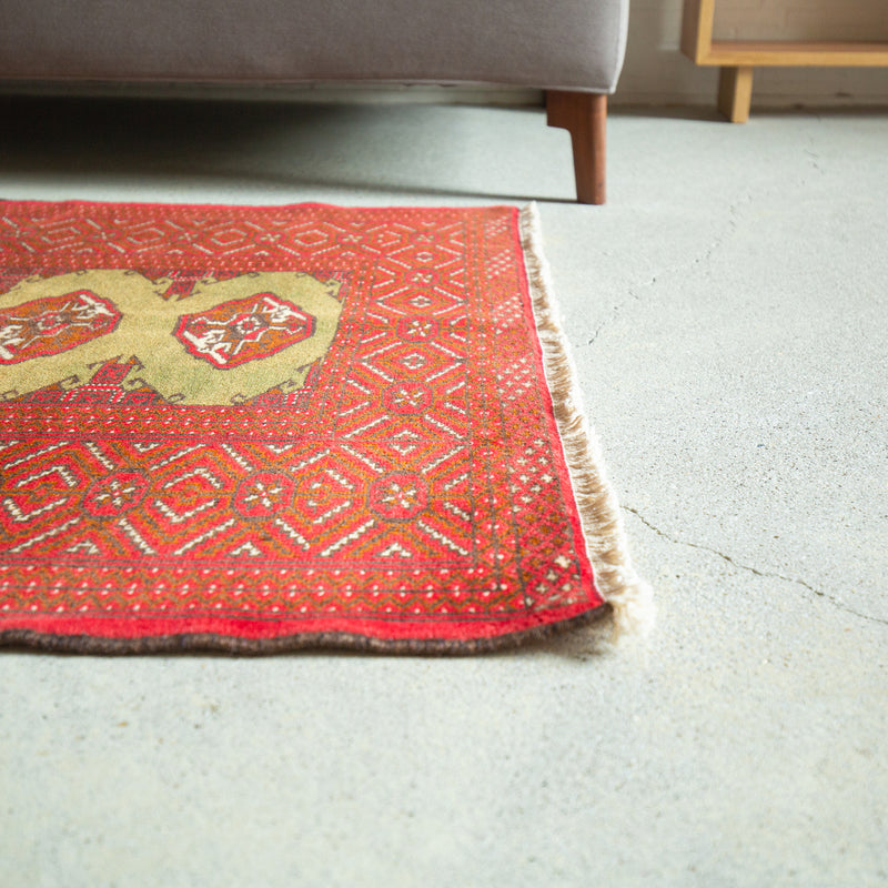Tribal Rug 145×100cm 手織りトライバルラグ トルクメン | G.E.M