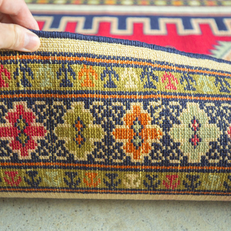 Tribal Rug 136×93cm 手織りトライバルラグ トルクメン | G.E.M ONLINE