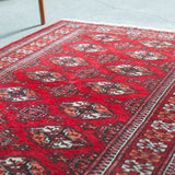 トライバル ラグ 130×96cm イラン手織り 一点物