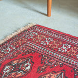 トライバル ラグ 130×96cm イラン手織り 一点物
