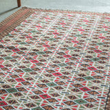 トライバル ラグ 115×80cm イラン手織り 一点物