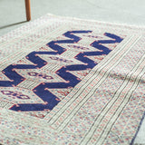 トライバル ラグ 104×74cm イラン手織り 一点物