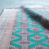 トライバル ラグ 115×96cm イラン手織り 一点物