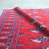 トライバル ラグ 100×83cm イラン手織り 一点物