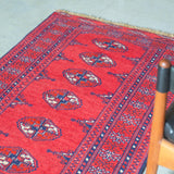 トライバル ラグ 100×83cm イラン手織り 一点物