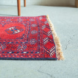 トライバル ラグ 100×83cm イラン手織り 一点物