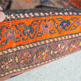 トライバル ラグ 104×52cm イラン手織り 一点物
