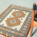 トライバル ラグ 89×67cm イラン手織り 一点物