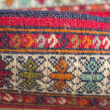 トライバル ラグ 86×66cm イラン手織り 一点物
