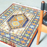 トライバル ラグ 83×66cm イラン手織り 一点物