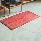 トライバル ラグ 122×65cm イラン手織り 一点物