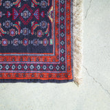 トライバル ラグ 148×86cm イラン手織り 一点物