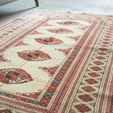 Tribal Rug 140×100cm 手織りトライバルラグ トルクメン