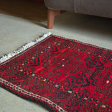 トライバル ラグ 178×50cm イラン手織り 一点物