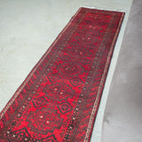 トライバル ラグ 178×50cm イラン手織り 一点物