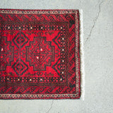 トライバル ラグ 178×50cm イラン手織り 一点物