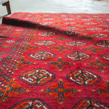トライバル ラグ 180×114cm イラン手織り 一点物