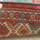 トライバル ラグ 78×62cm イラン手織り 一点物