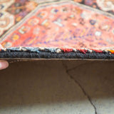 トライバル ラグ 156×102cm イラン手織り 一点物