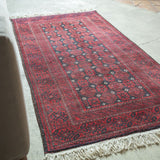 トライバル ラグ 177×96cm イラン手織り 一点物