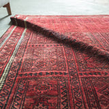 トライバル ラグ 175×122cm イラン手織り 一点物