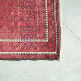 トライバル ラグ 175×122cm イラン手織り 一点物