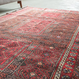 トライバル ラグ 195×140cm イラン手織り 一点物