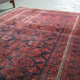 トライバル ラグ 185×137cm イラン手織り 一点物