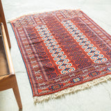 トライバル ラグ 118×92cm イラン手織り 一点物
