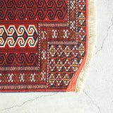トライバル ラグ 118×92cm イラン手織り 一点物