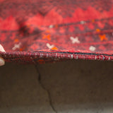 トライバル ラグ 221×125cm イラン手織り 一点物