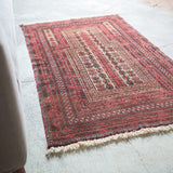 トライバル ラグ 156×100cm イラン手織り 一点物