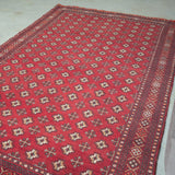 トライバル ラグ 217×140cm イラン手織り 一点物