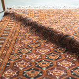 トライバル ラグ 120×96cm イラン手織り 一点物