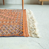 トライバル ラグ 120×96cm イラン手織り 一点物