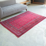 トライバル ラグ 200×125cm イラン手織り 一点物