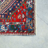 トライバル ラグ 165×110cm イラン手織り 一点物