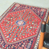 トライバル ラグ 110×70cm イラン手織り 一点物