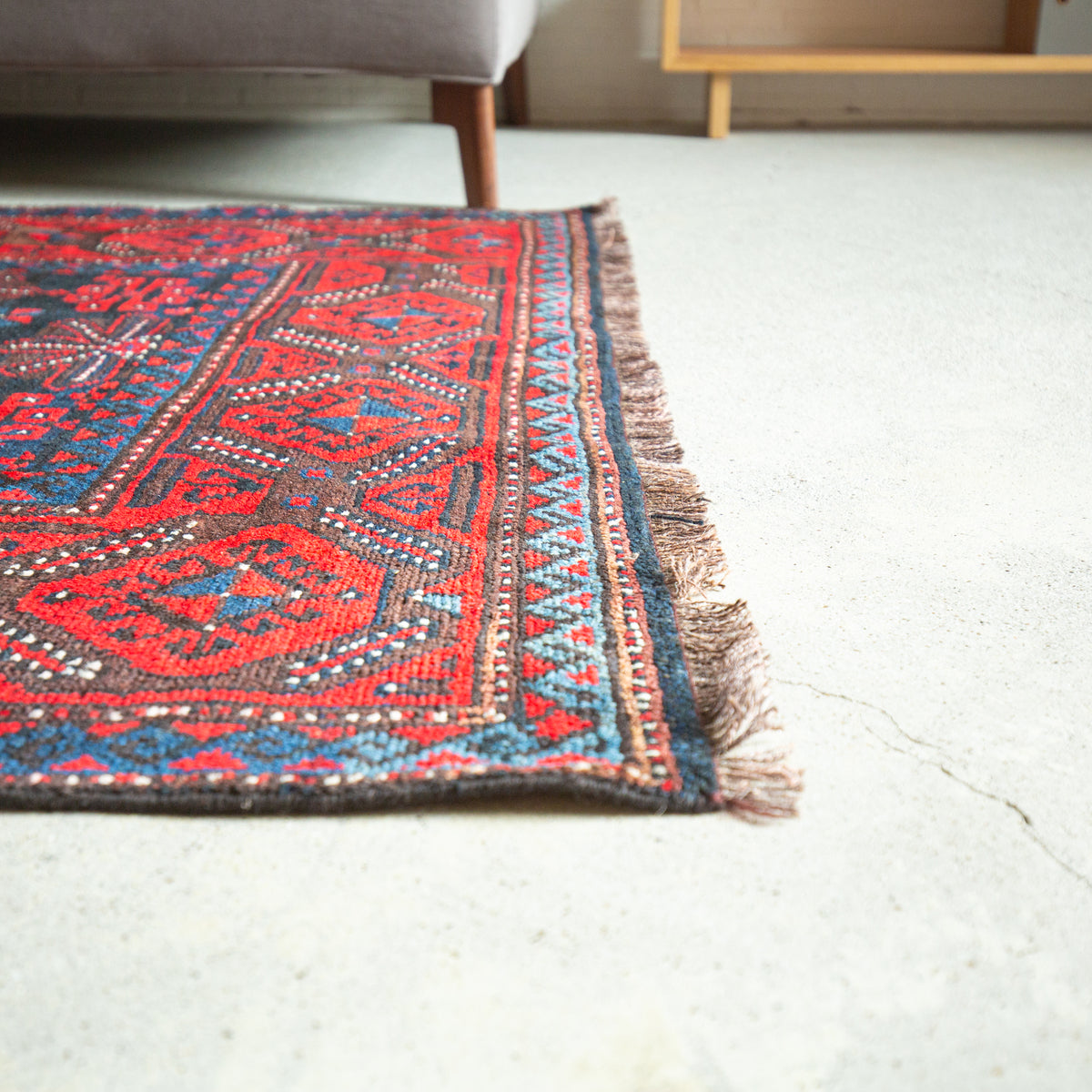 Tribal Rug 200×130cm 手織りトライバルラグ バルーチ | G.E.M ONLINE