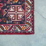 トライバル ラグ 200×160cm イラン手織り 一点物